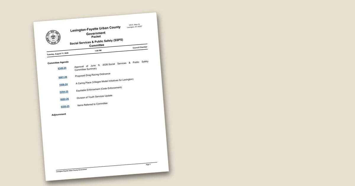 Illustration for Drag racing, senior care initiatives on SSPS agenda Tuesday