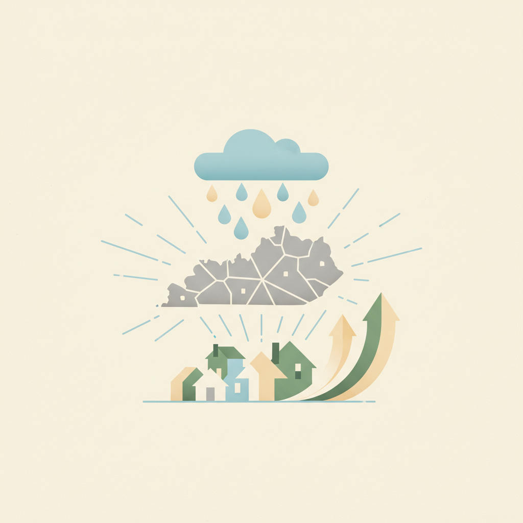 Illustration for 18 Kentucky counties approved for federal aid after Winter Storm Fern