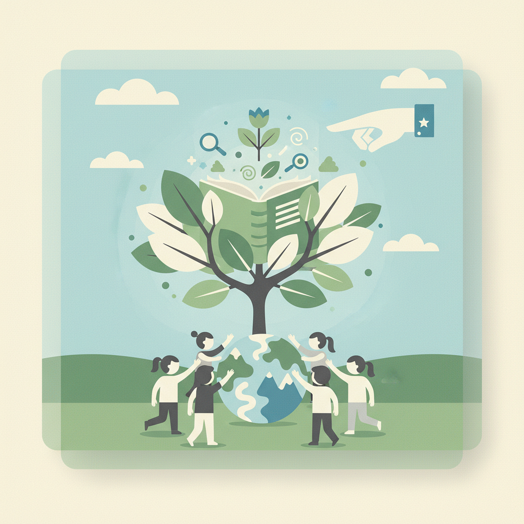 Illustration for AmeriCorps volunteer reflects on year teaching environmental lessons