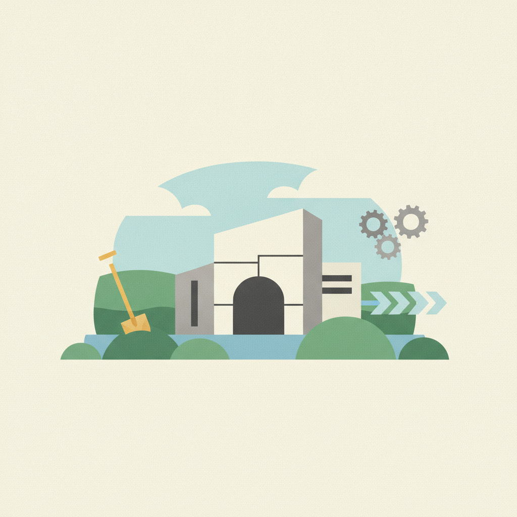 Illustration for Barren County breaks ground on industrial building to lure manufacturers