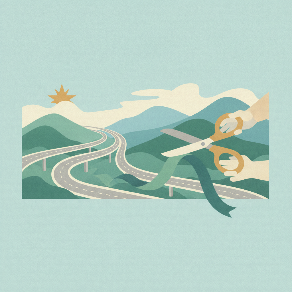 Illustration for Beshear cuts ribbon on Wolfe County portion of Mountain Parkway widening