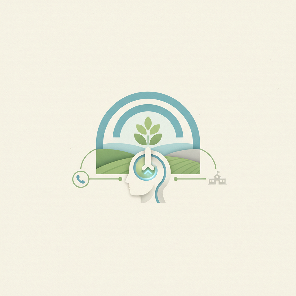 Illustration for Beshear highlights mental health expansion as awareness month ends