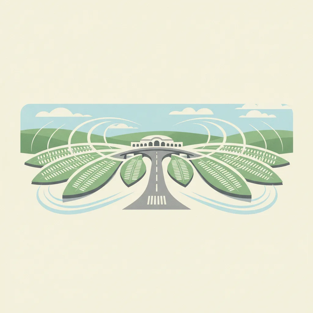 Illustration for Blue Grass Airport opens 815-space parking expansion