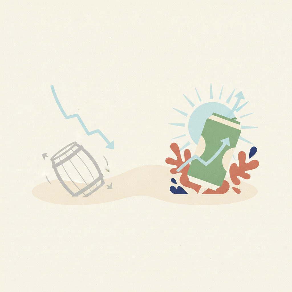 Illustration for Brown-Forman rides emerging markets strength despite weak U.S. demand