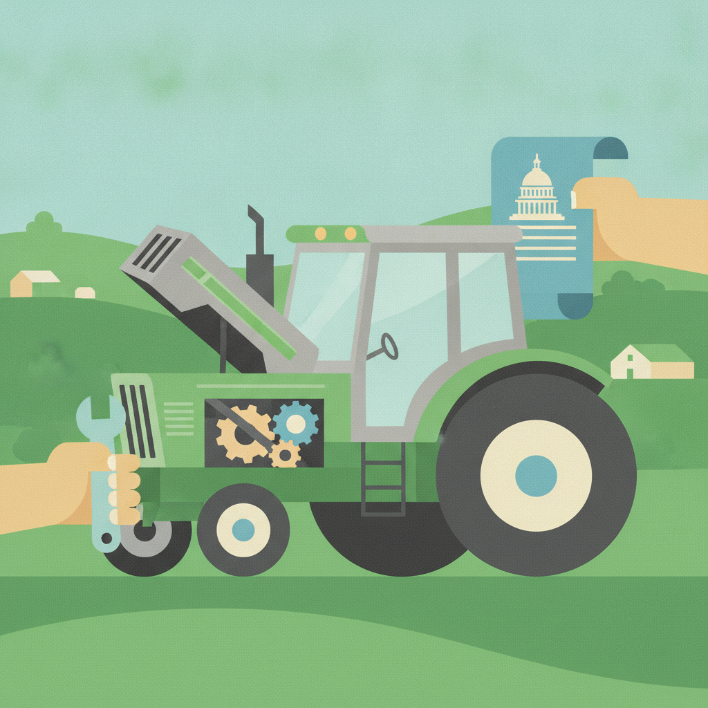 Illustration for Commentary: Congress Needs to Codify Farmers’ Right-to-Repair