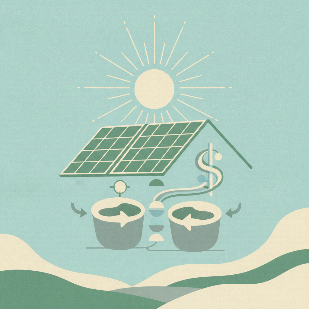 Illustration for Council approves $460K for Solarize Lexington solar panel program