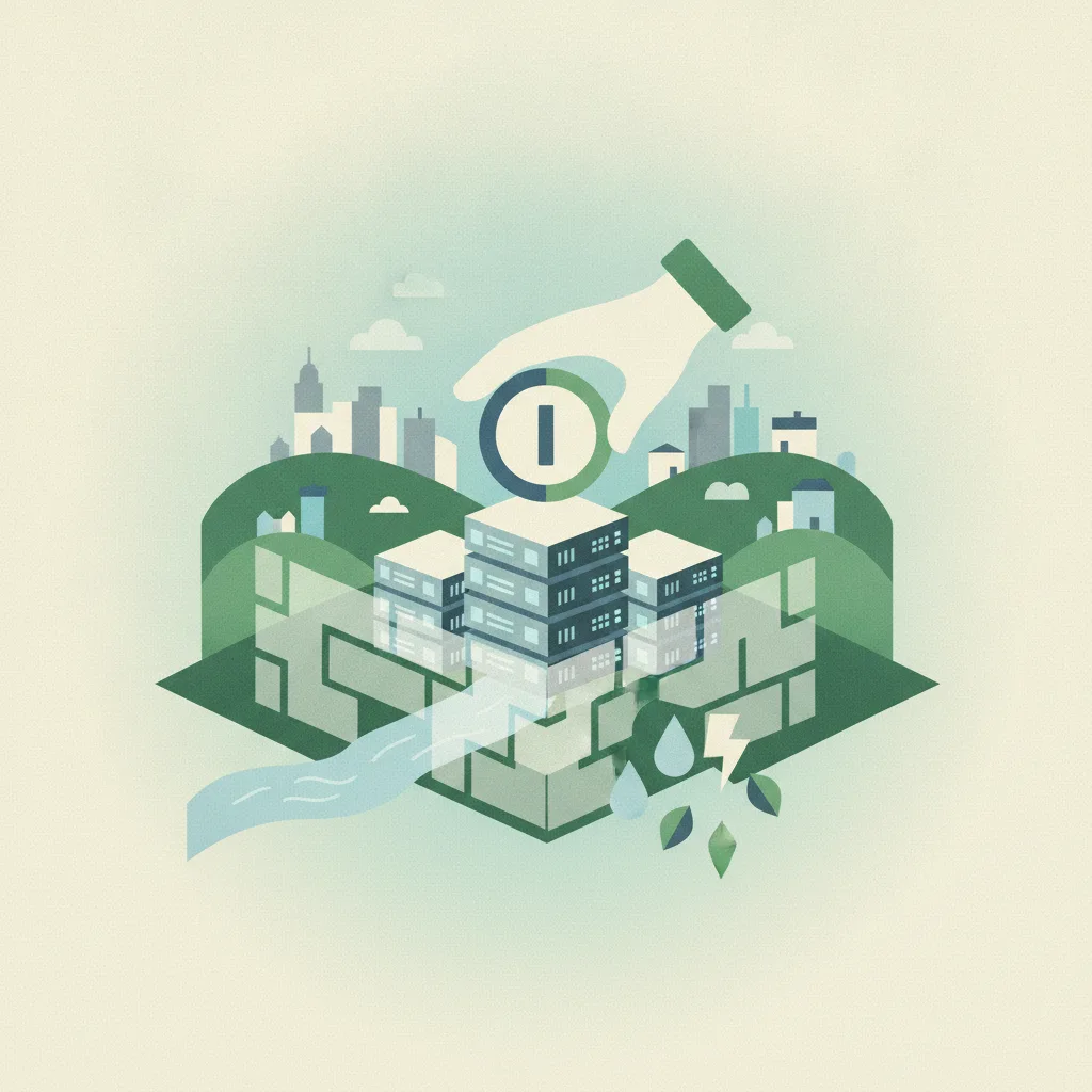 Illustration for Data center fever grips Kentucky as cities, counties hit pause