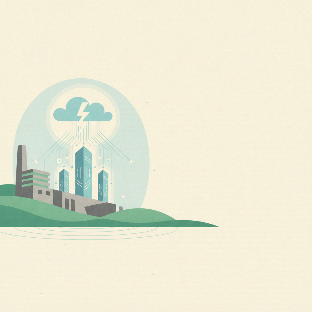 Illustration for Developer proposes hyperscale data center at former Eastern Kentucky steel mill