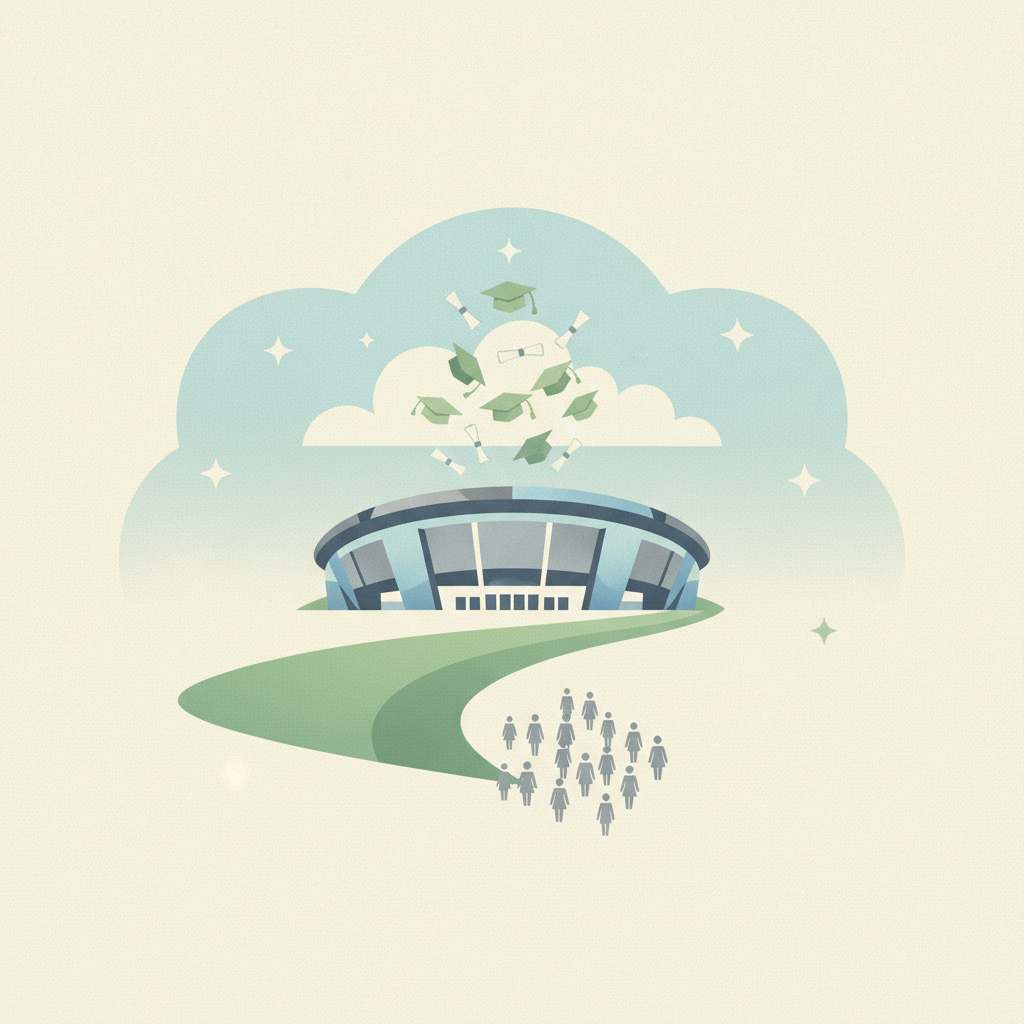 Illustration for Dunbar graduates celebrate milestone at Rupp Arena
