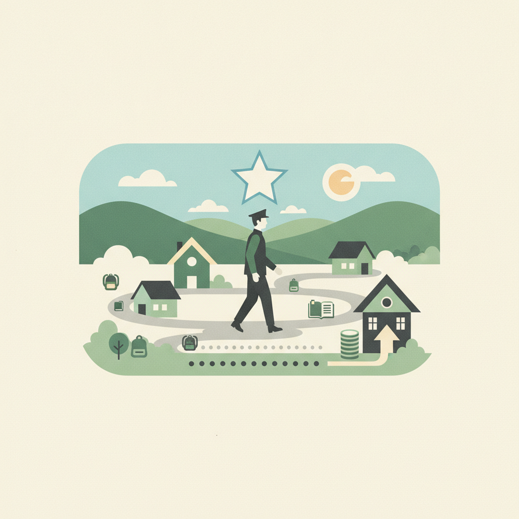 Illustration for FCPS officer to walk 50 miles for back-to-school drive