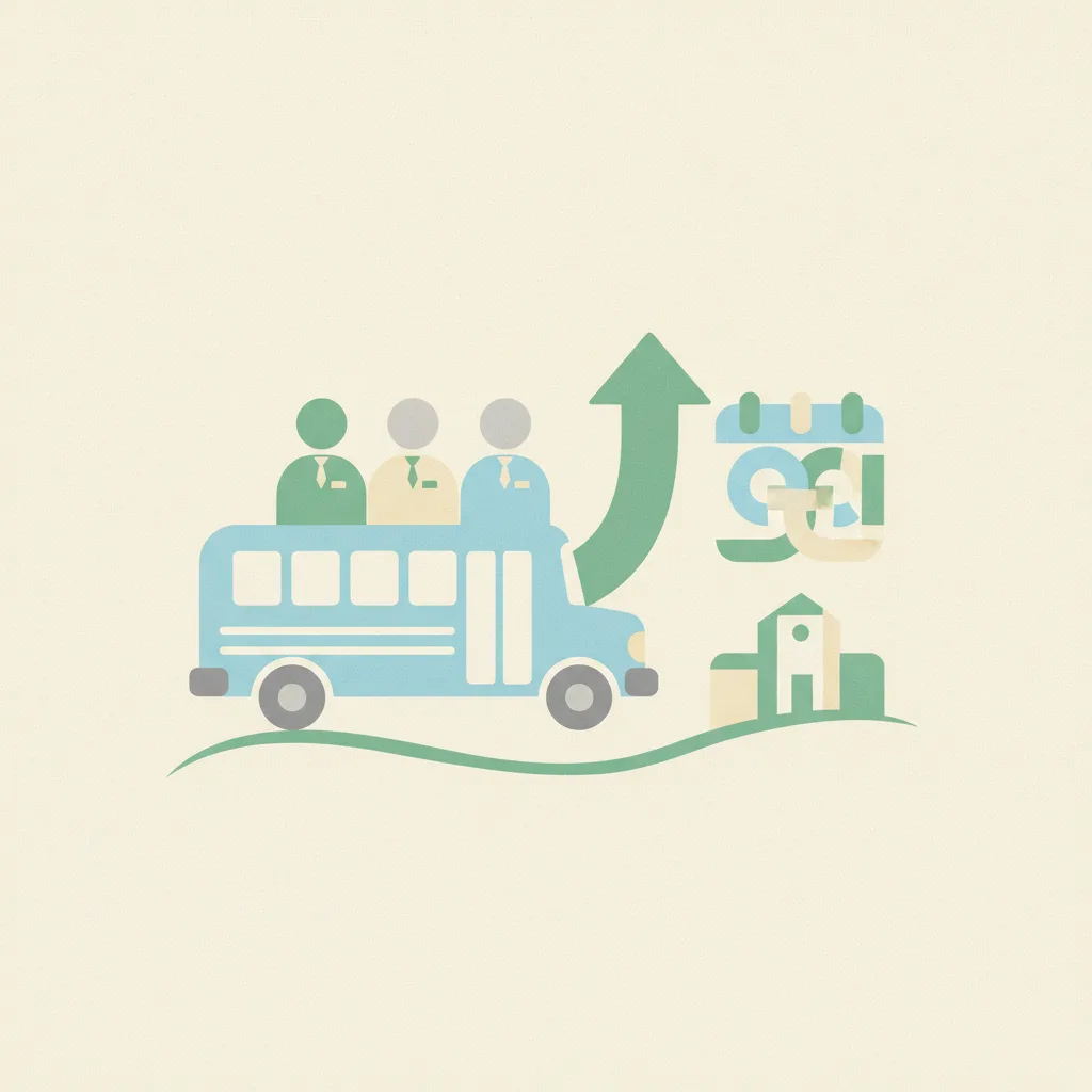 Illustration for FCPS to Interview Substitute Bus Drivers, Monitors July 7