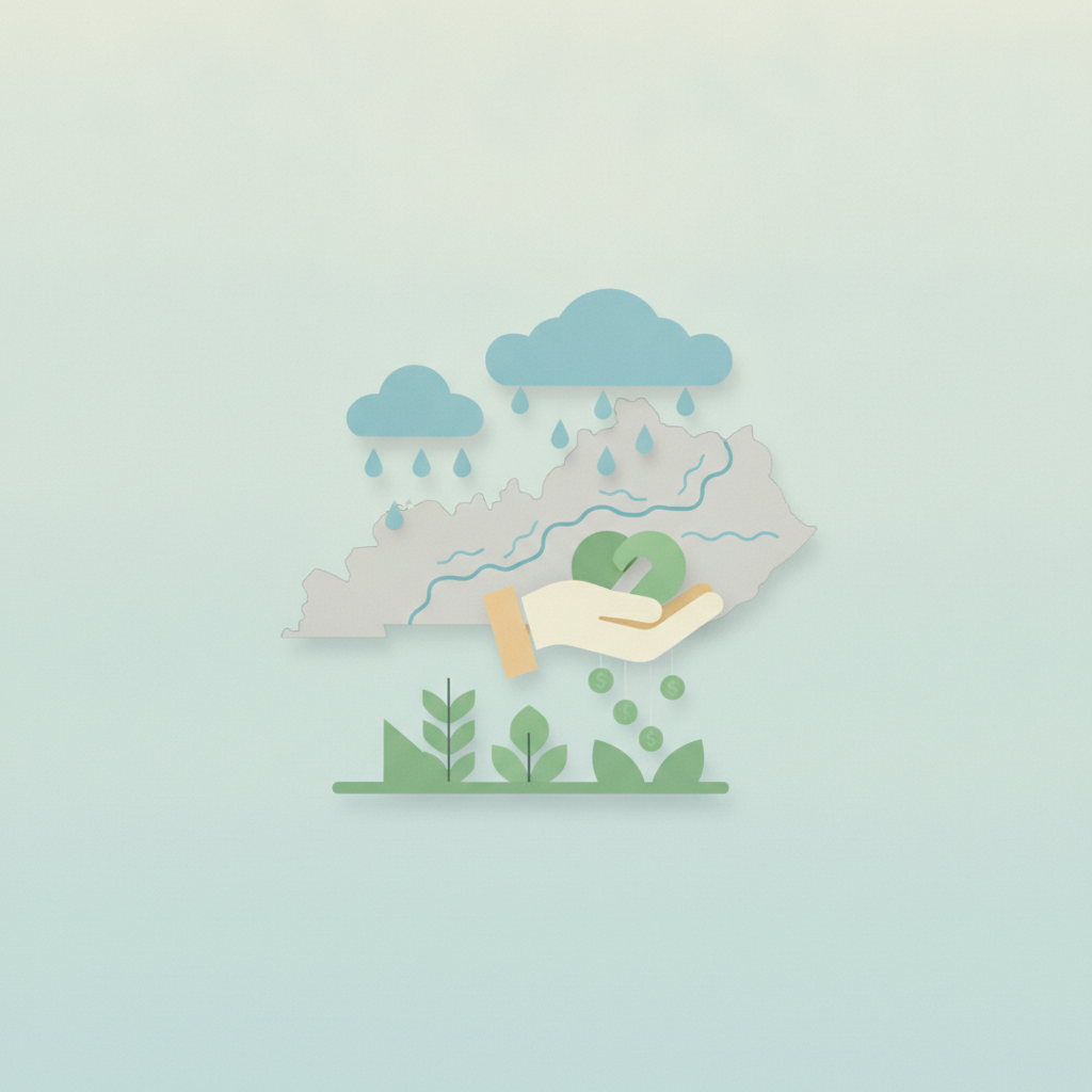 Illustration for Federal aid approved for 20 Kentucky counties hit by June flooding