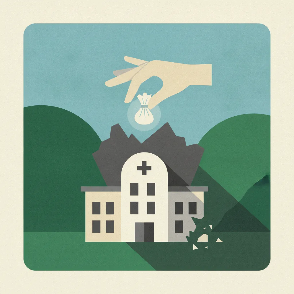 Illustration for Federal Rural Health Funds Can’t Stop Harm to Hospitals from Medicaid Cuts