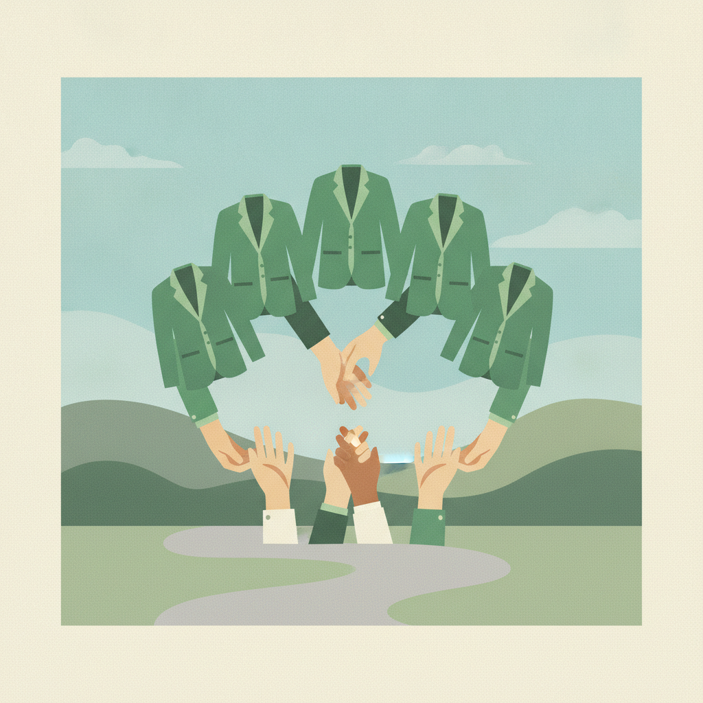 Illustration for Five Kentucky 4-H officers reflect as they hand off green jackets