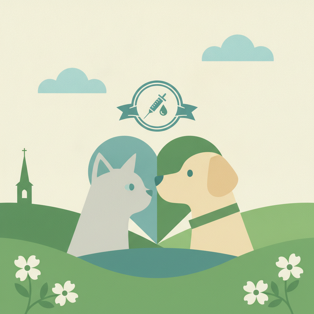 Illustration for Free pet vaccines available in Lexington through Petco Love partnership