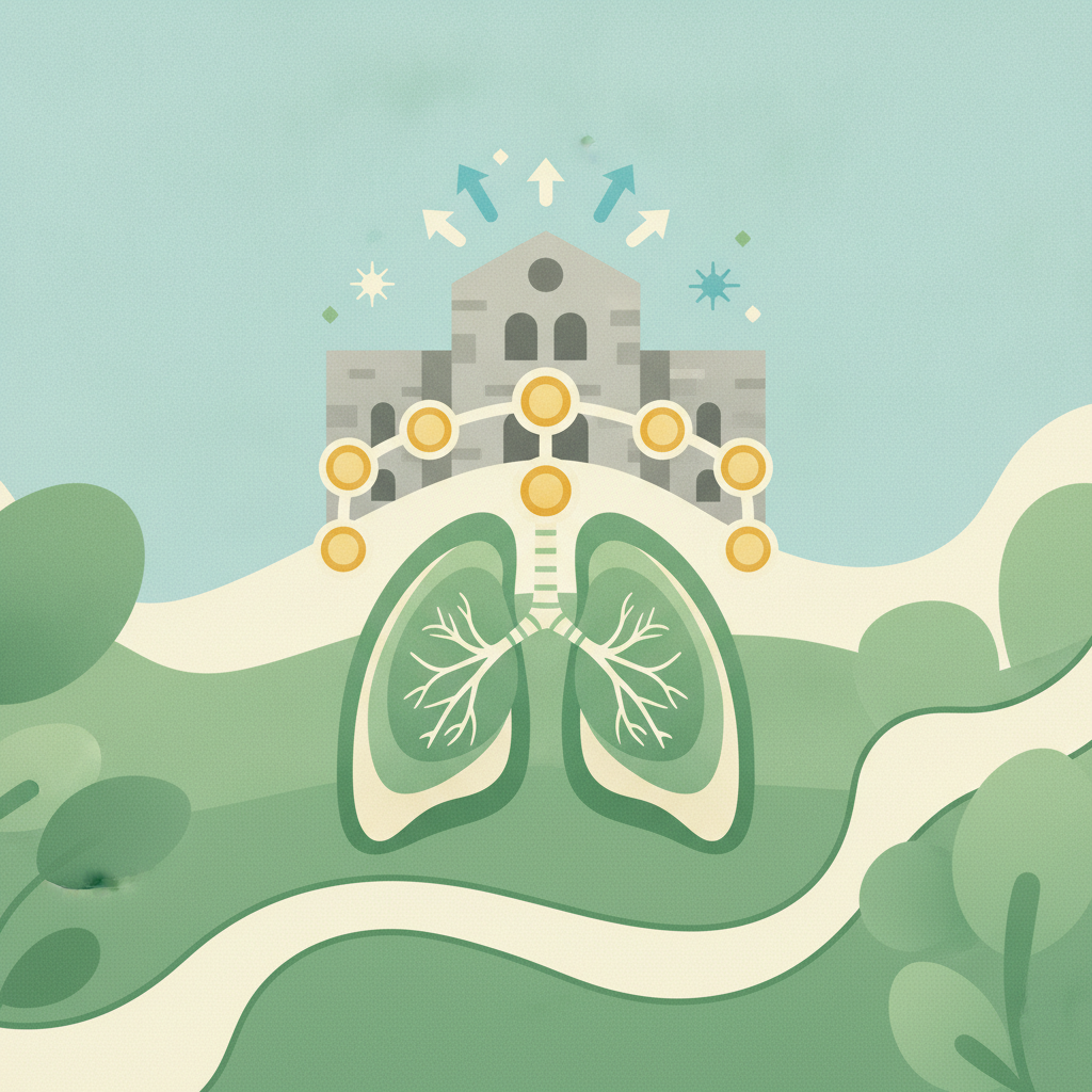 Illustration for Gibbs Foundation endows $4.5M for UofL lung research