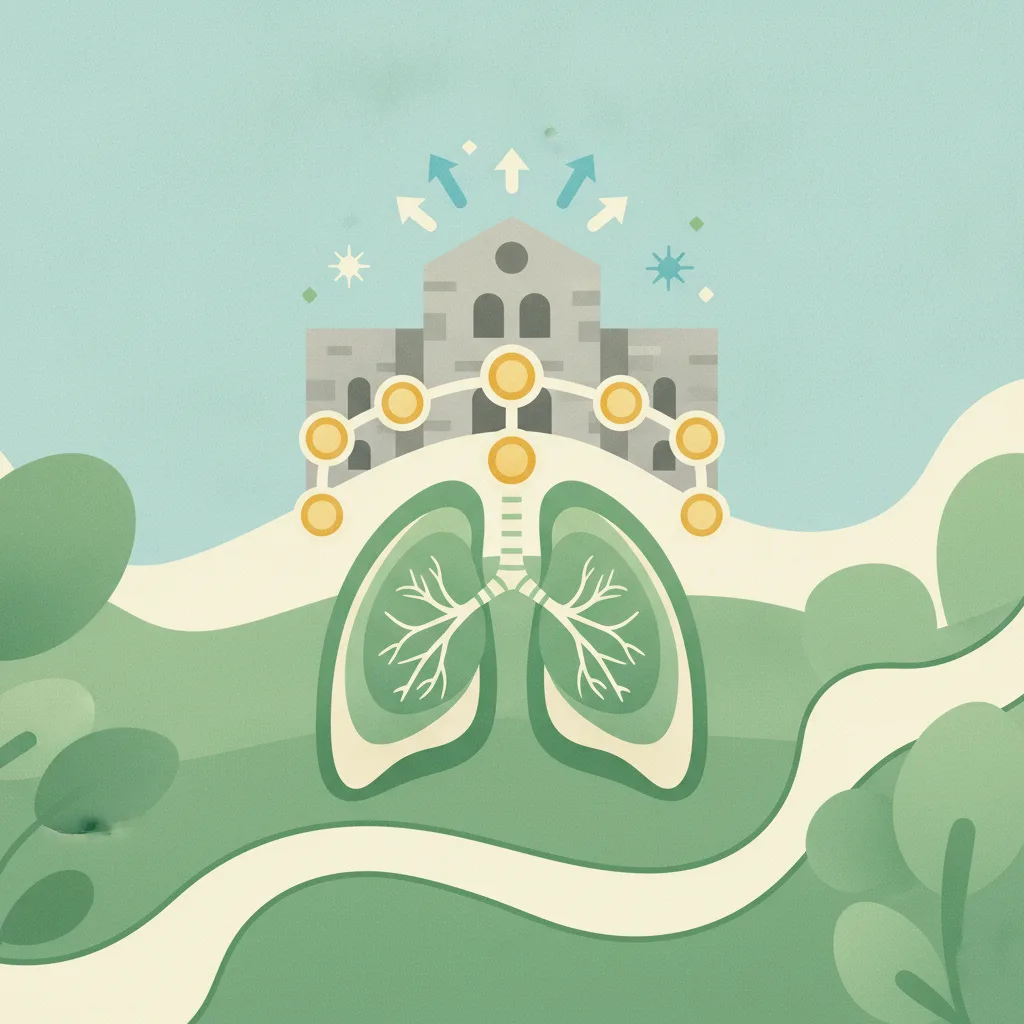 Illustration for Gibbs Foundation endows $4.5M for UofL lung research