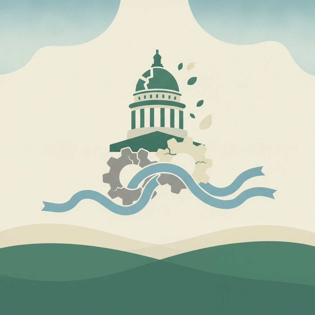 Illustration for Graham death, McConnell health issues complicate the Senate agenda in the coming weeks