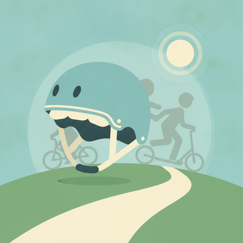 Illustration for Health Column: Don’t skip the helmet — protect your child from serious head injuries this summer