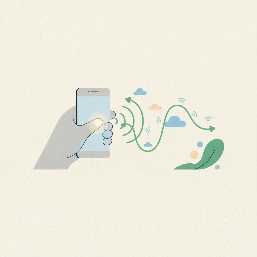 Illustration for Health column: Texting thumb is real, but there are ways to find relief
