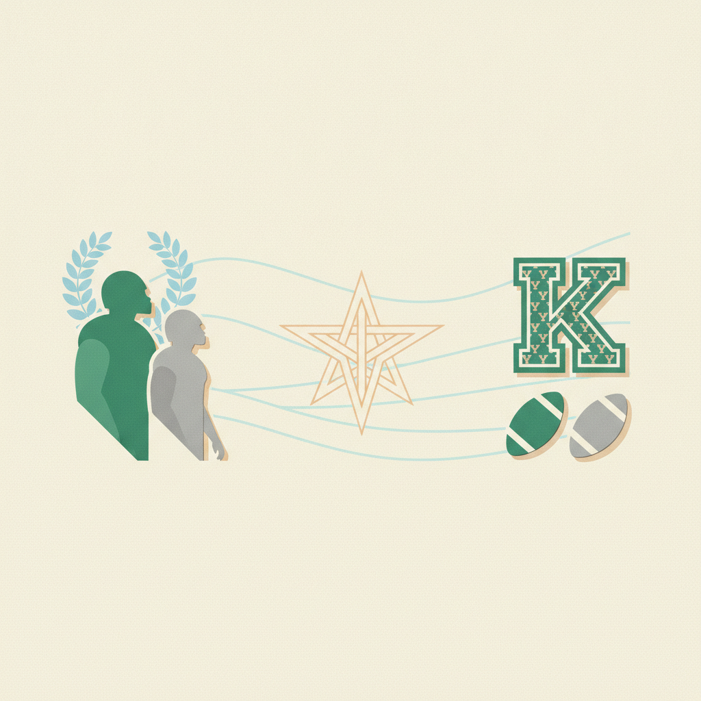 Illustration for Heard, Rodriguez Named Preseason All-SEC Athletes for UK Football