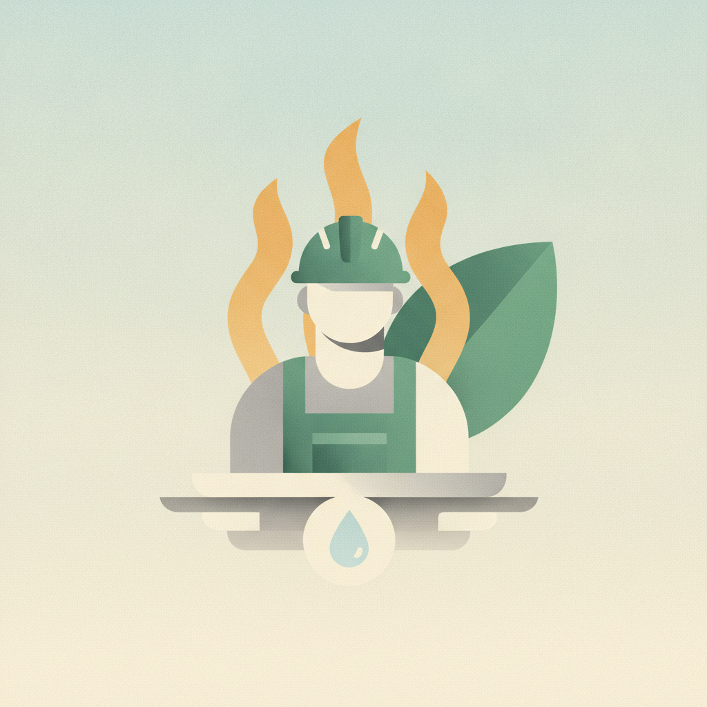 Illustration for Heat puts Kentucky workers at risk; avoidable with proper safety precautions
