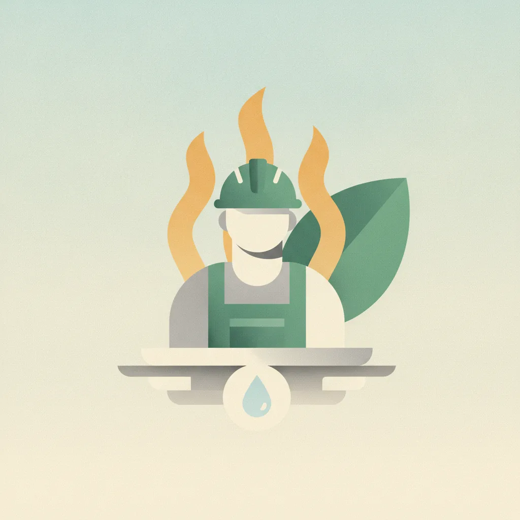 Illustration for Heat puts Kentucky workers at risk; avoidable with proper safety precautions