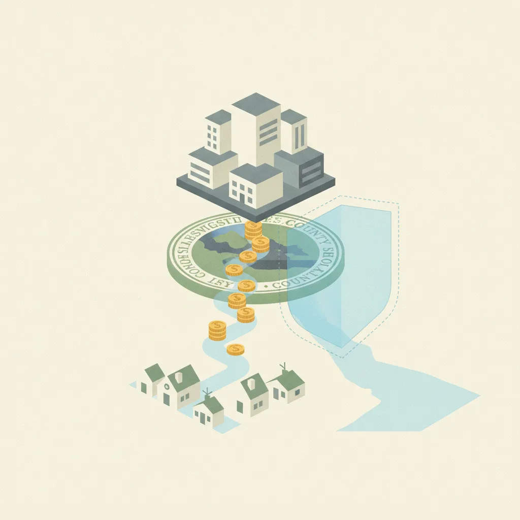 Illustration for How Data Centers Could Avoid Paying Local Taxes