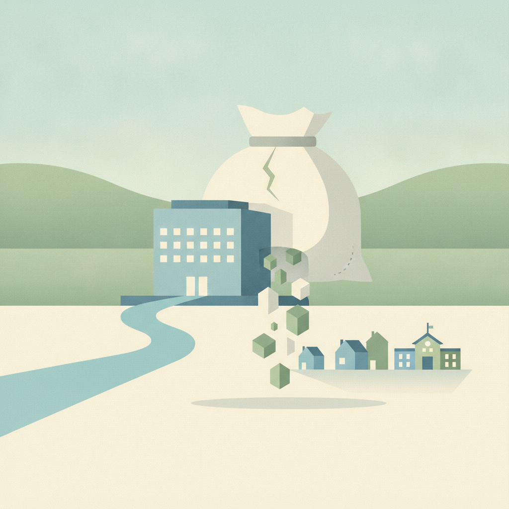 Illustration for How Data Centers Could Skirt Local Taxes