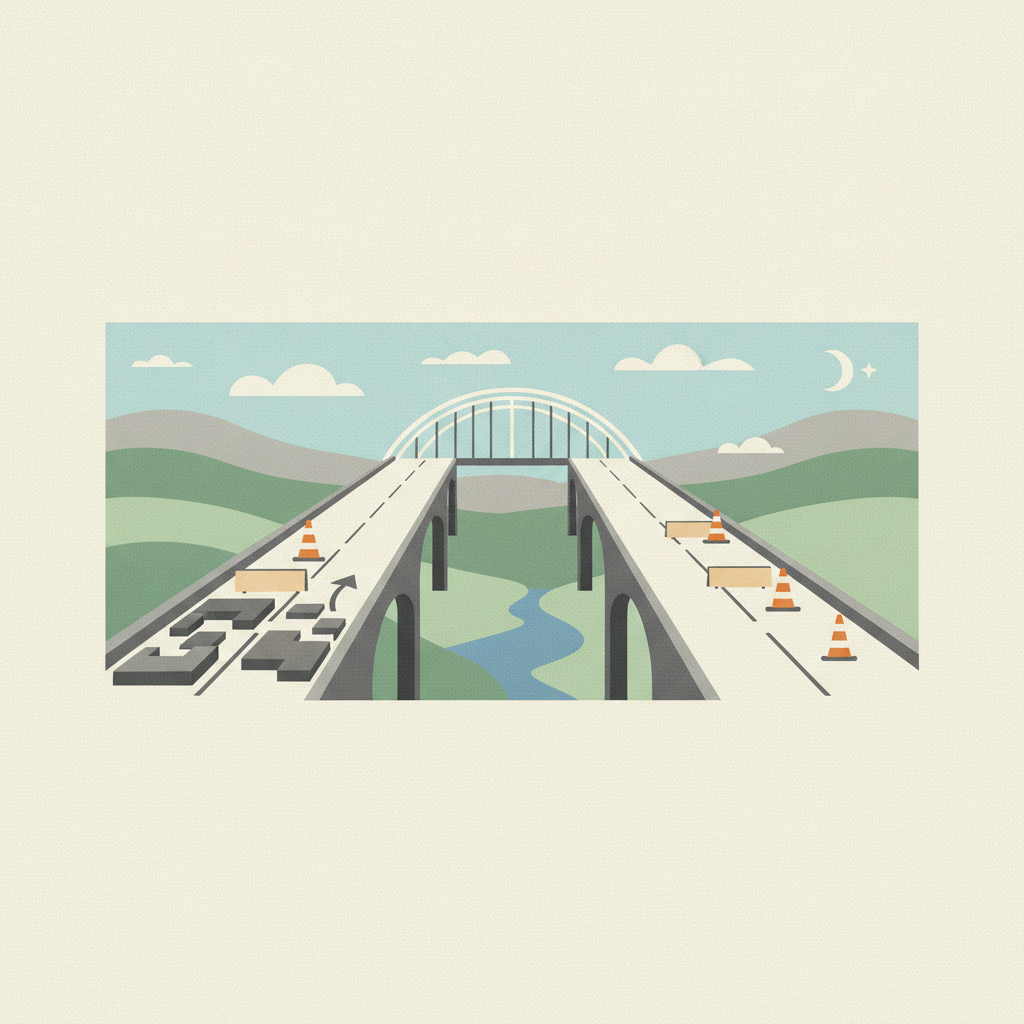 Illustration for I-75 Bridge Work Delayed; Lane Closures Begin This Weekend