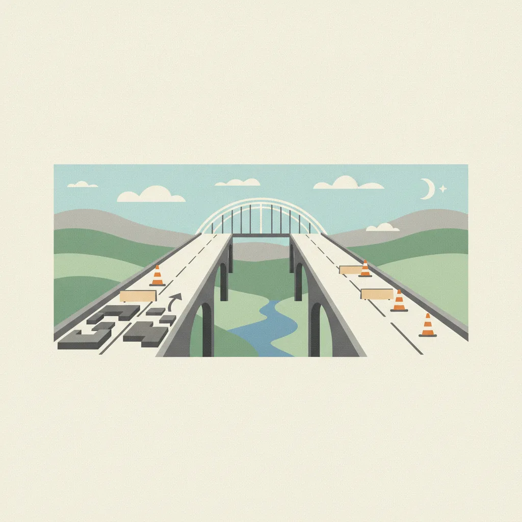Illustration for I-75 Bridge Work Delayed; Lane Closures Begin This Weekend