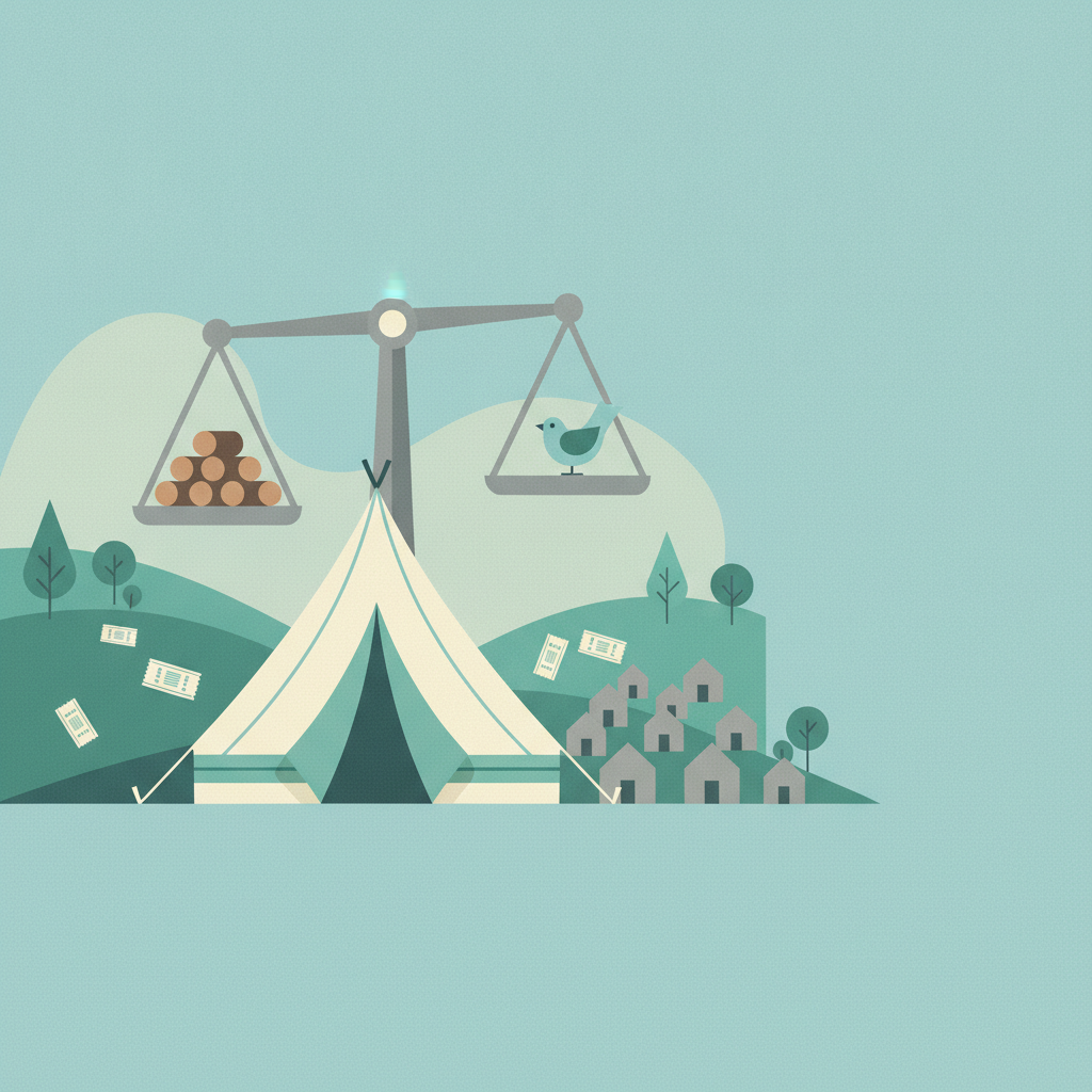 Illustration for Kentucky camping ban sees surge in citations as enforcement spreads statewide
