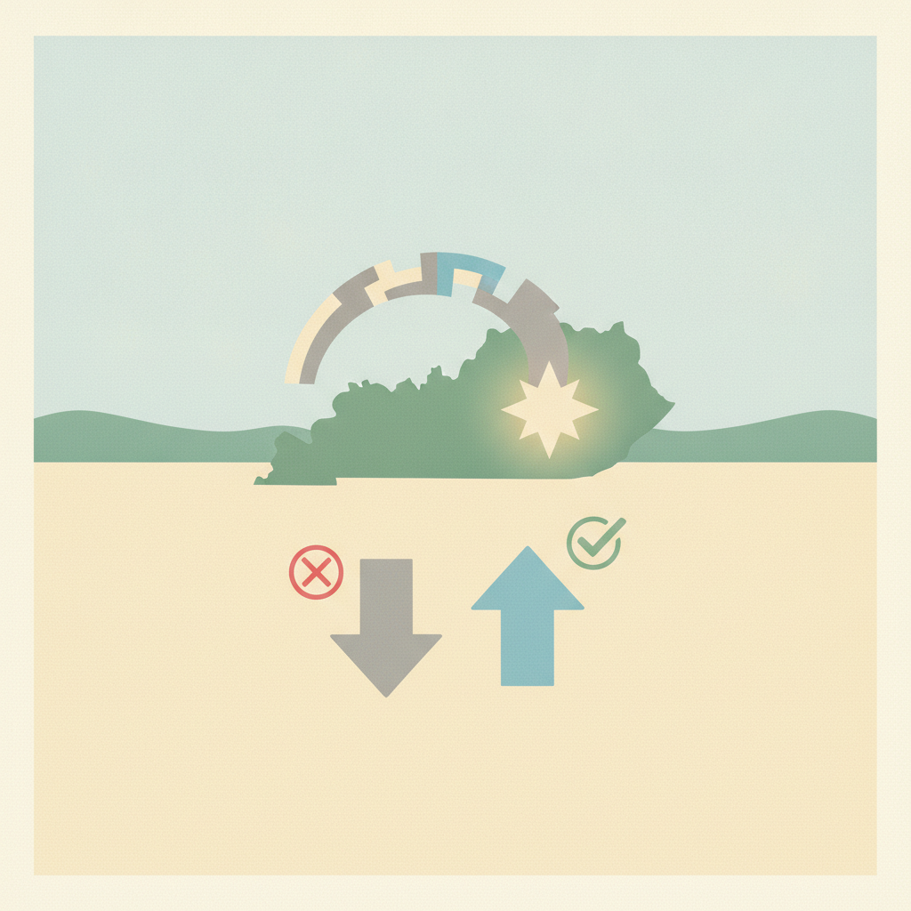 Illustration for Kentucky joins federal education tax credit program despite Beshear objections