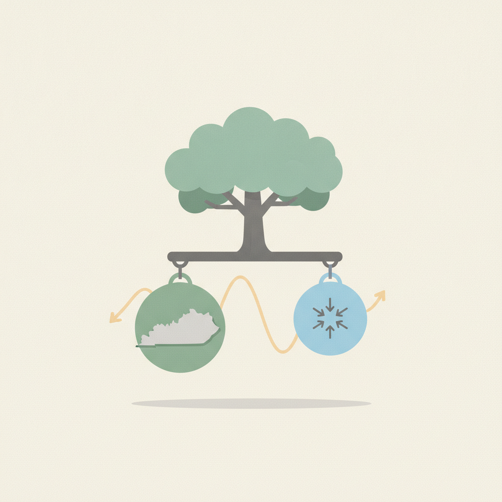Illustration for Kentucky labor market holds steady as hiring slows nationally