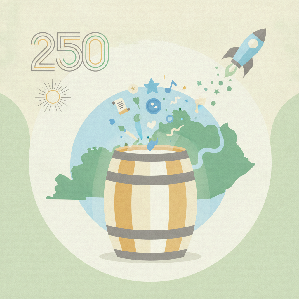 Illustration for Kentucky launches time capsule to mark nation's 250th anniversary