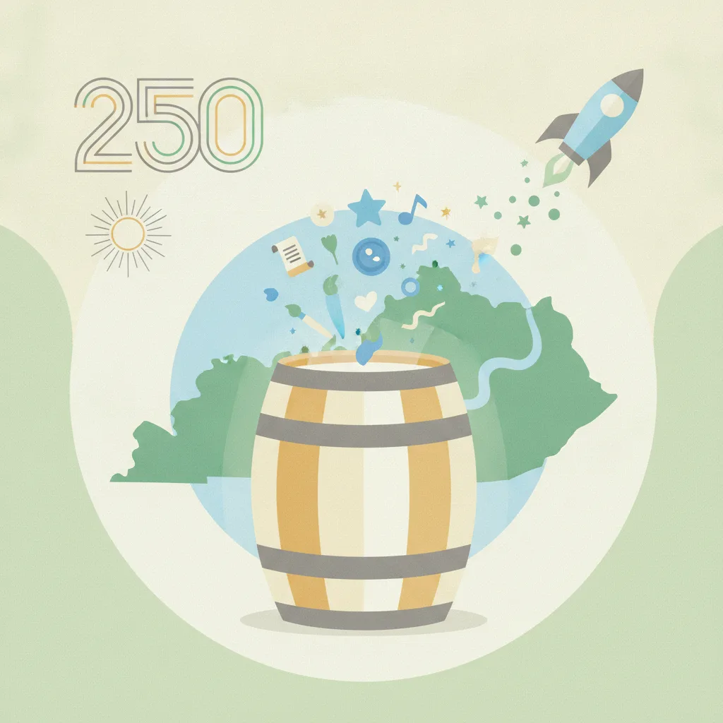 Illustration for Kentucky launches time capsule to mark nation's 250th anniversary