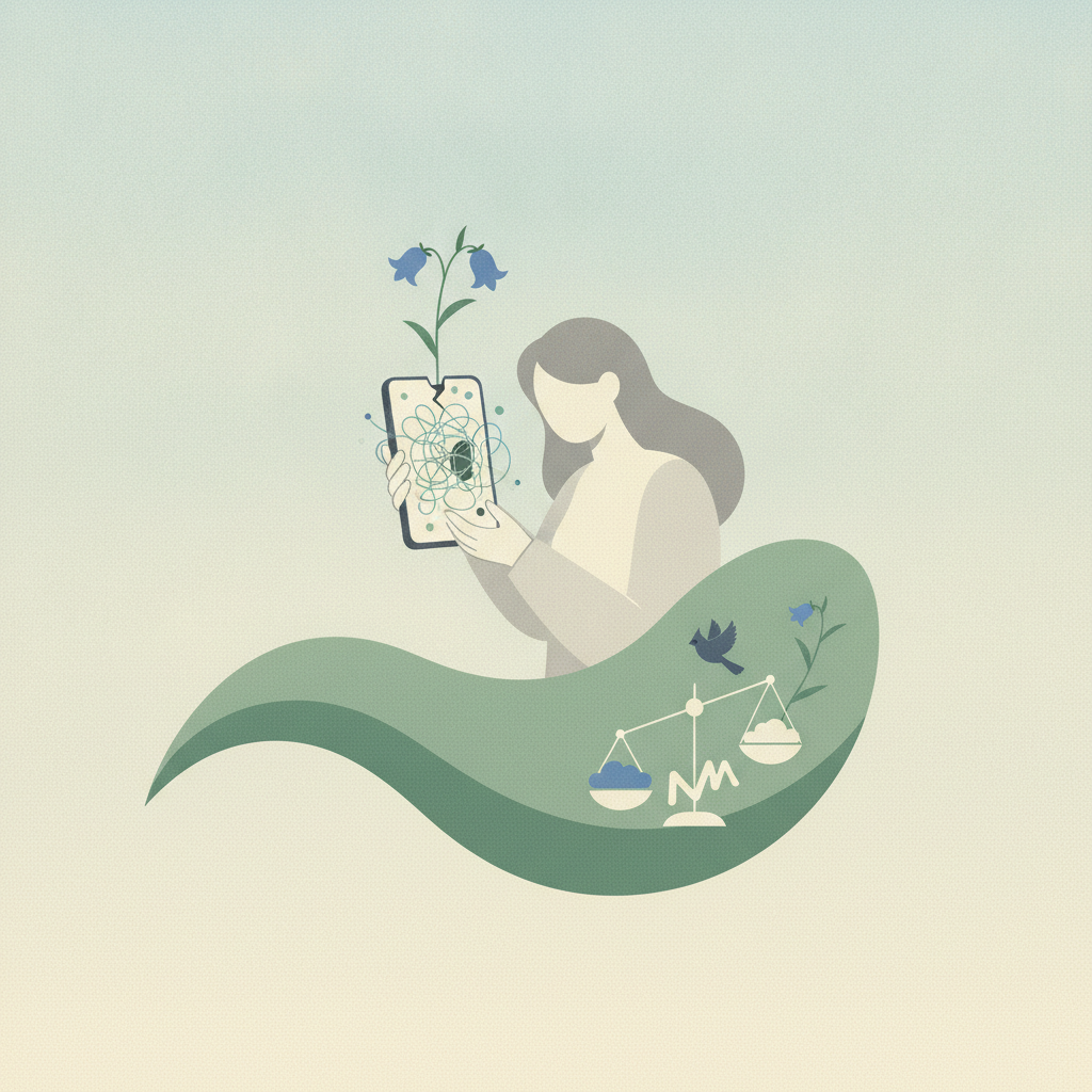 Illustration for Kentucky mom advocates for more social media regulations as state leads court case against Meta