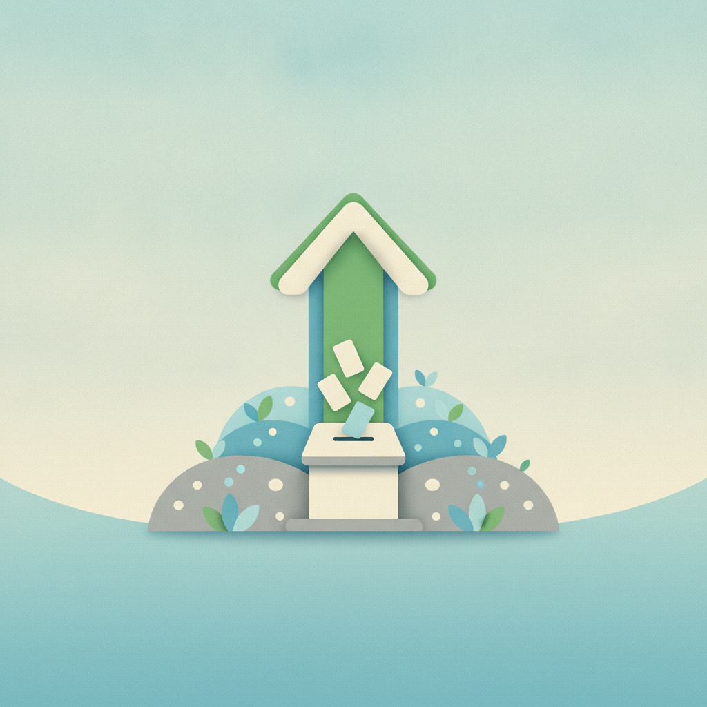 Illustration for Kentucky sees biggest voter registration jump in nearly two years