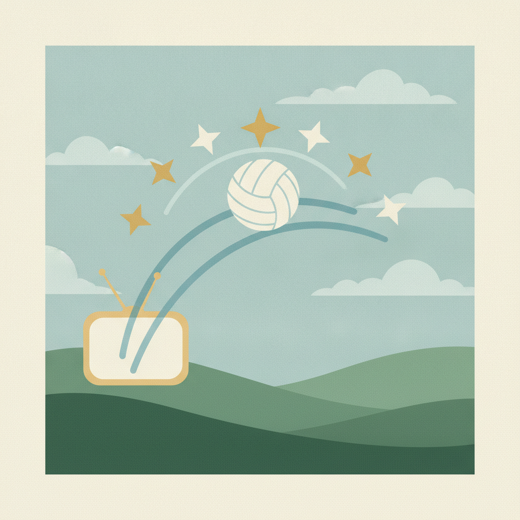 Illustration for Kentucky volleyball makes history with record 11 national TV appearances