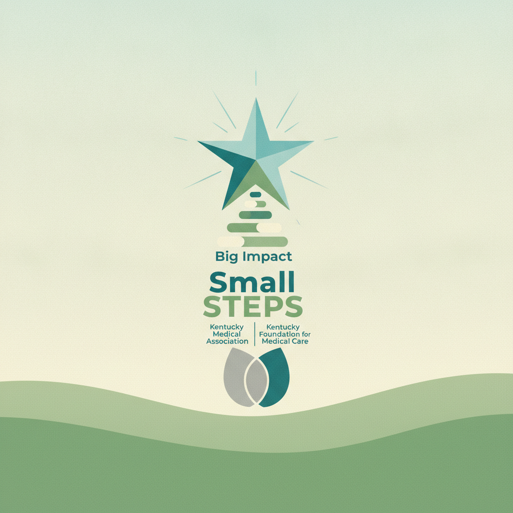 Illustration for KMA’s “Small STEPS, Big Impact” campaign receives national award