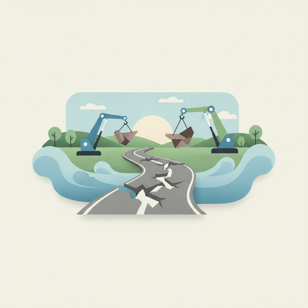Illustration for KYTC continues repairs on District 7 roads after damaging flood event