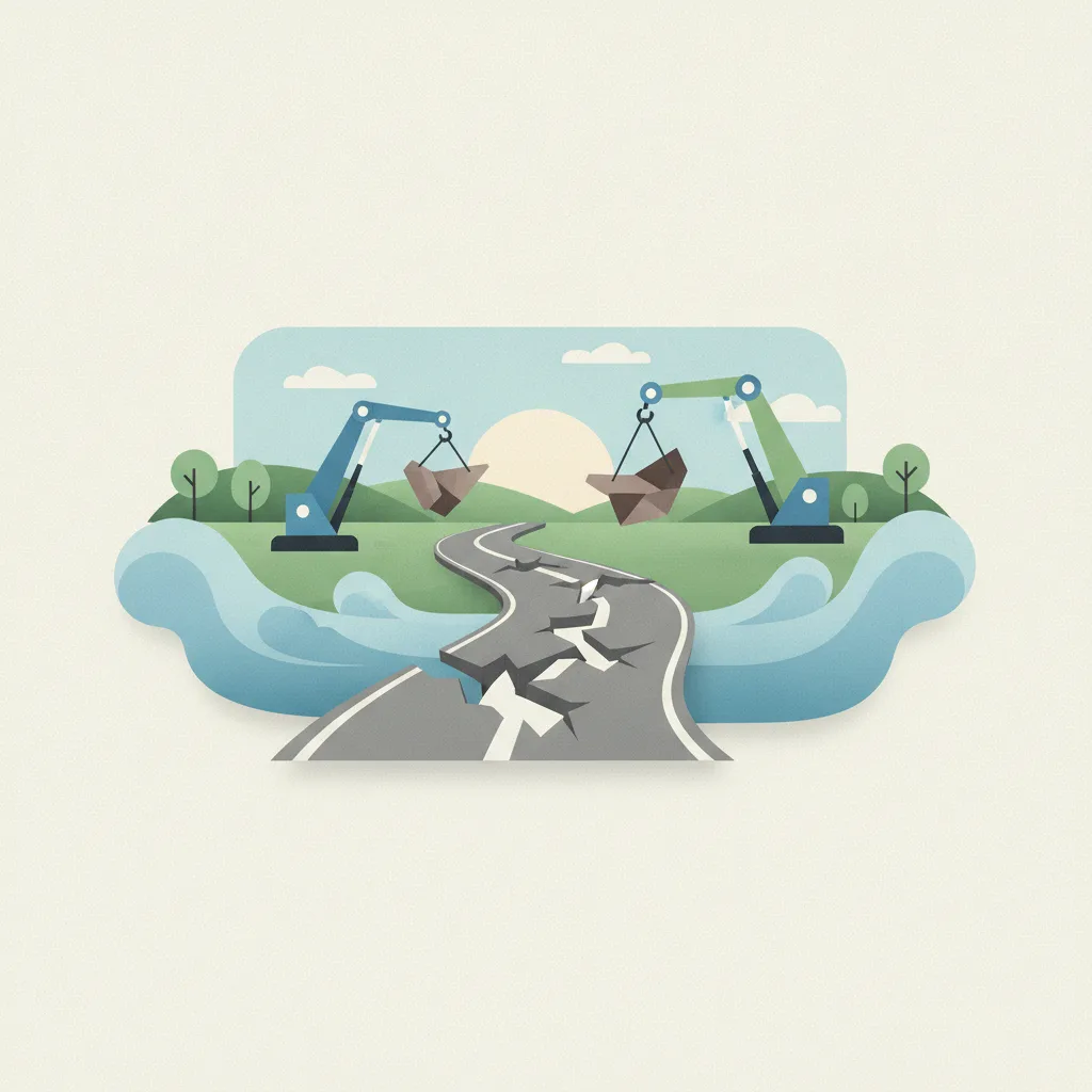 Illustration for KYTC continues repairs on District 7 roads after damaging flood event
