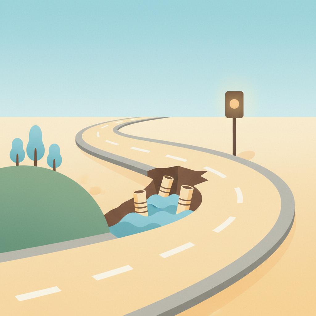 Illustration for Lane Closures Scheduled on US-68 in Mercer County for Drainage Work