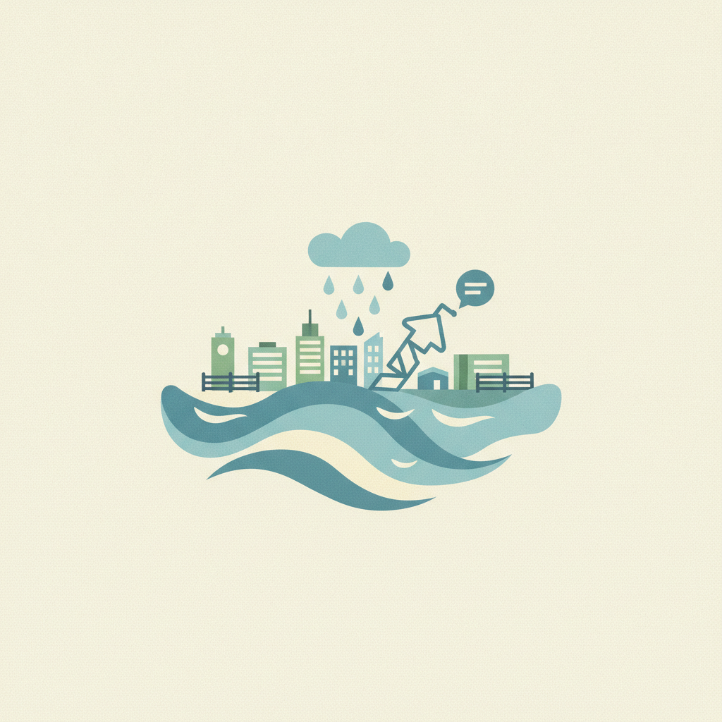 Illustration for Flash Flooding Dominates r/Lexington as Heavy Rains Hit City