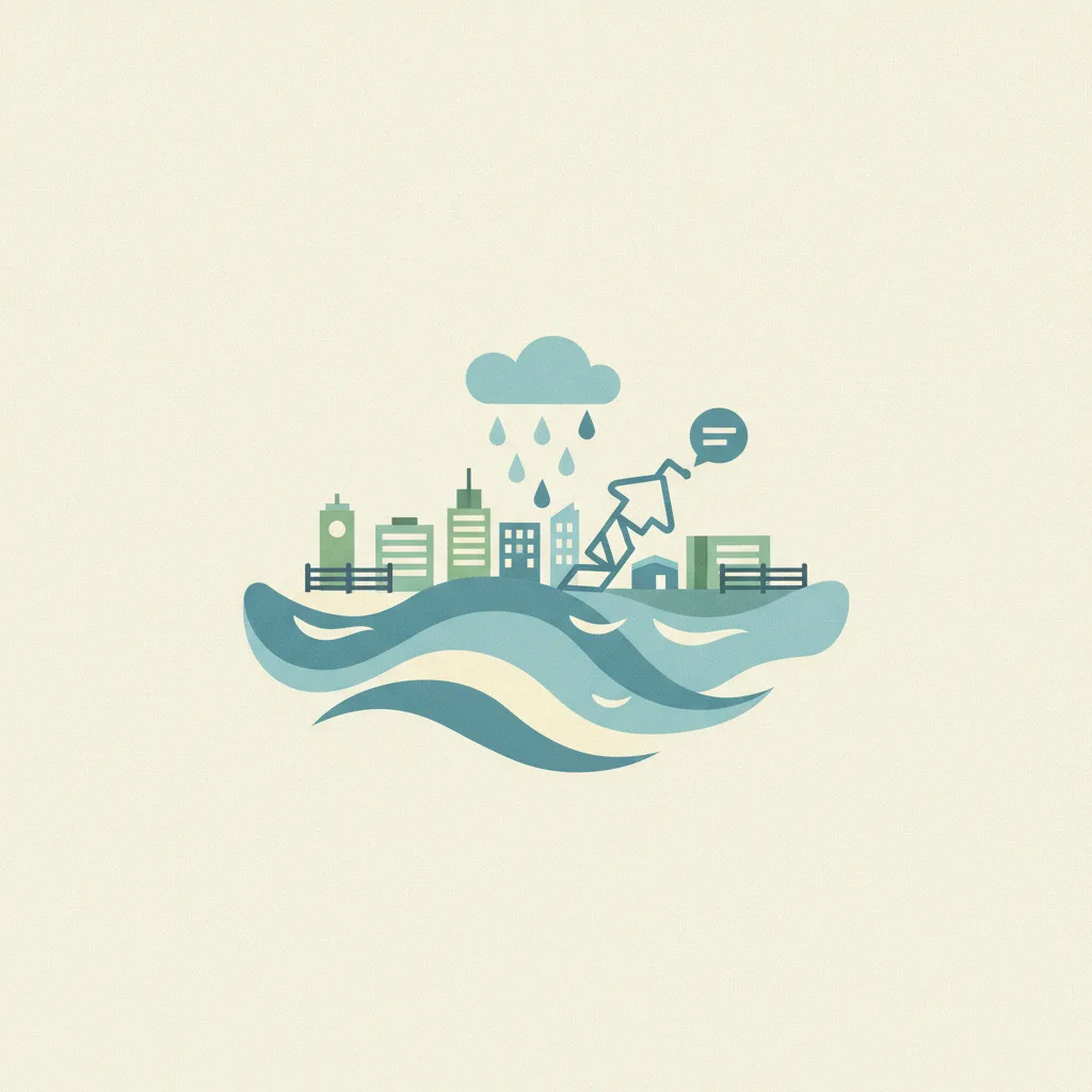 Illustration for Flash Flooding Dominates r/Lexington as Heavy Rains Hit City