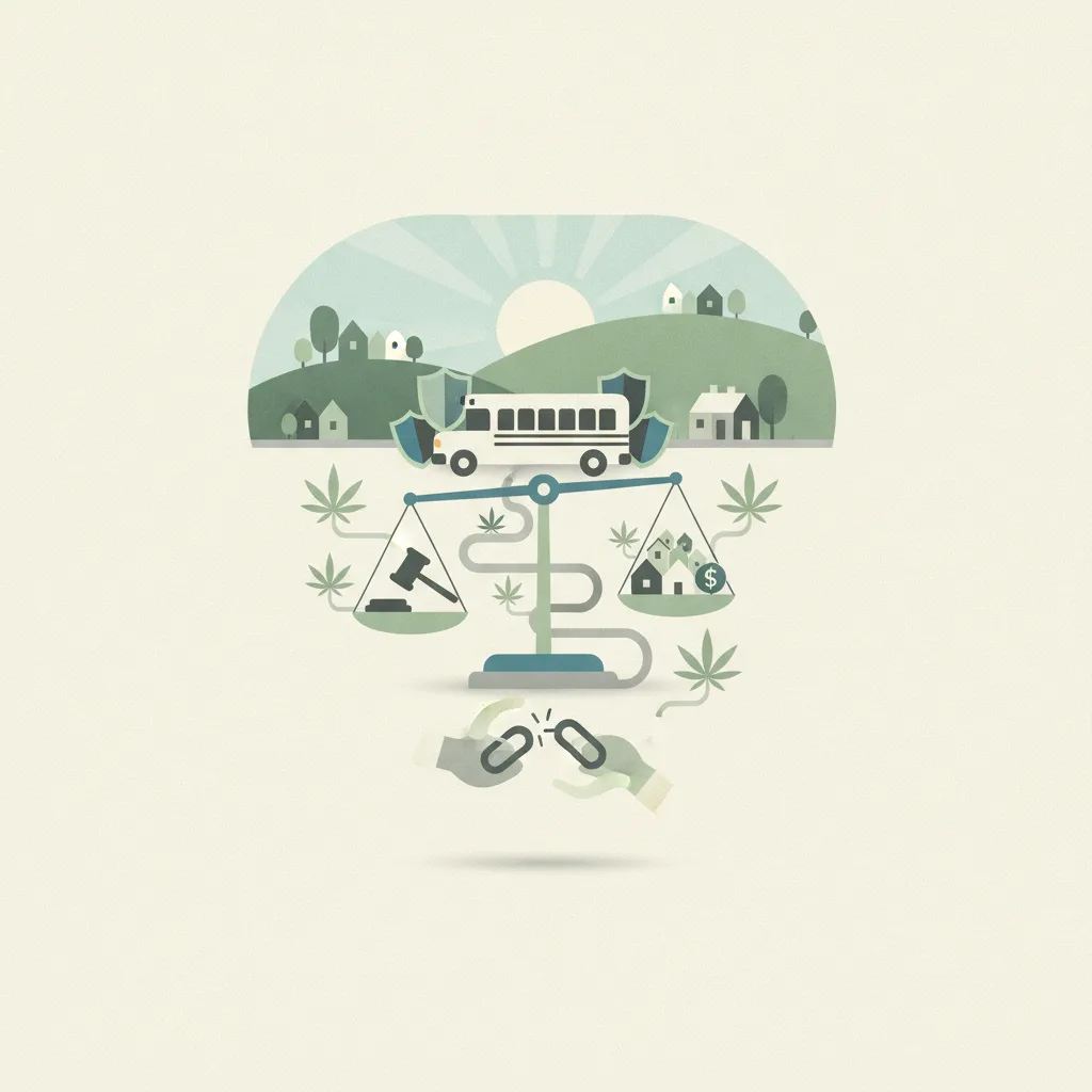 Illustration for Cannabis legalization, school bus safety, and criminal justice dominate r/Lexington this week