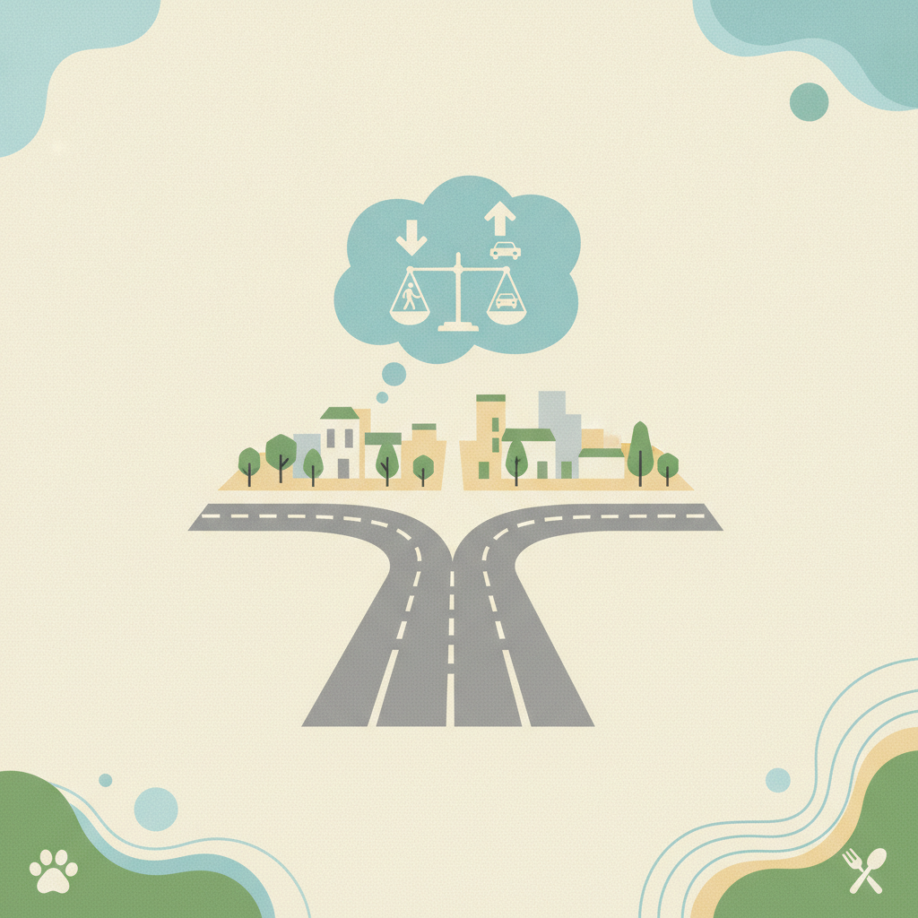 Illustration for Downtown Traffic Debate Heats Up as Residents Weigh In on Main Street Future