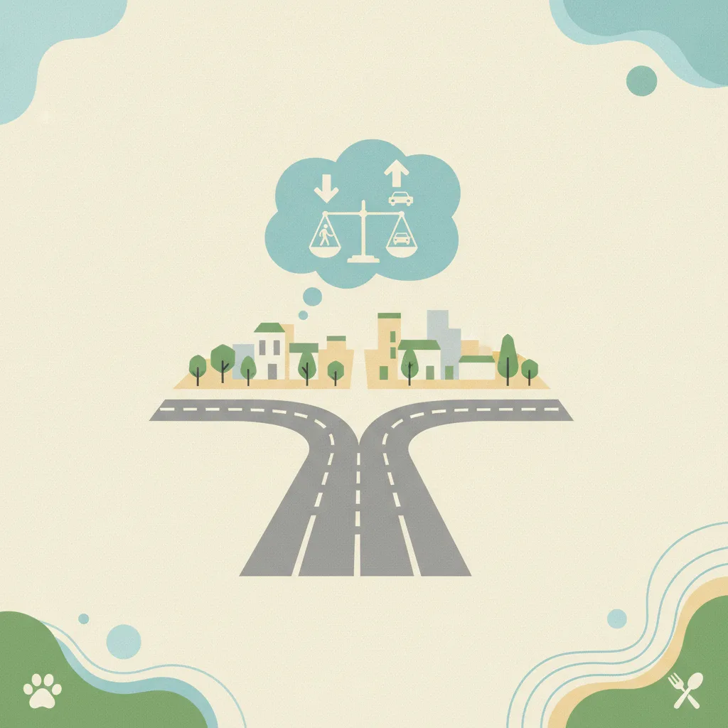 Illustration for Downtown Traffic Debate Heats Up as Residents Weigh In on Main Street Future
