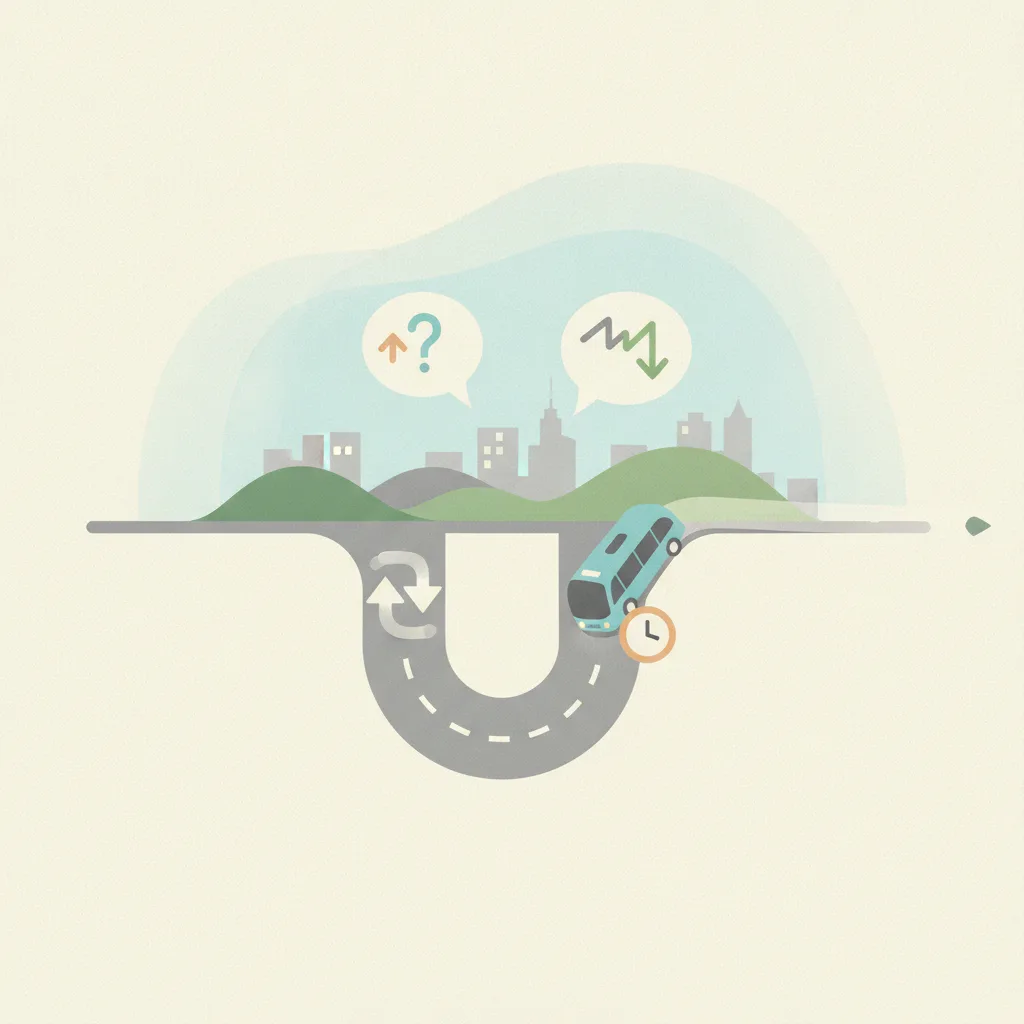 Illustration for U-Turn Safety Improvements Spark Traffic Debate; LexRide Use Urged Before Program Ends