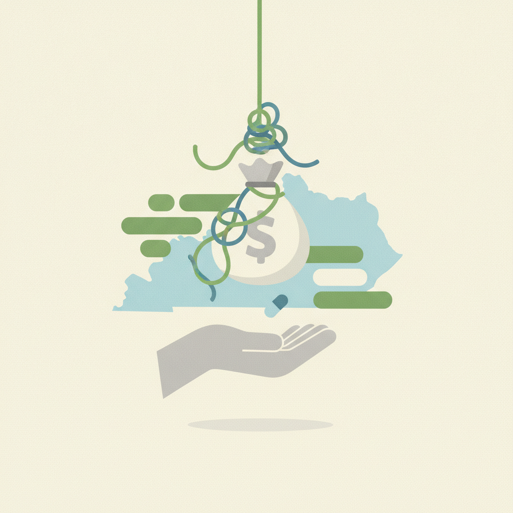 Illustration for Lexington delays spending of $8M opioid settlement funds